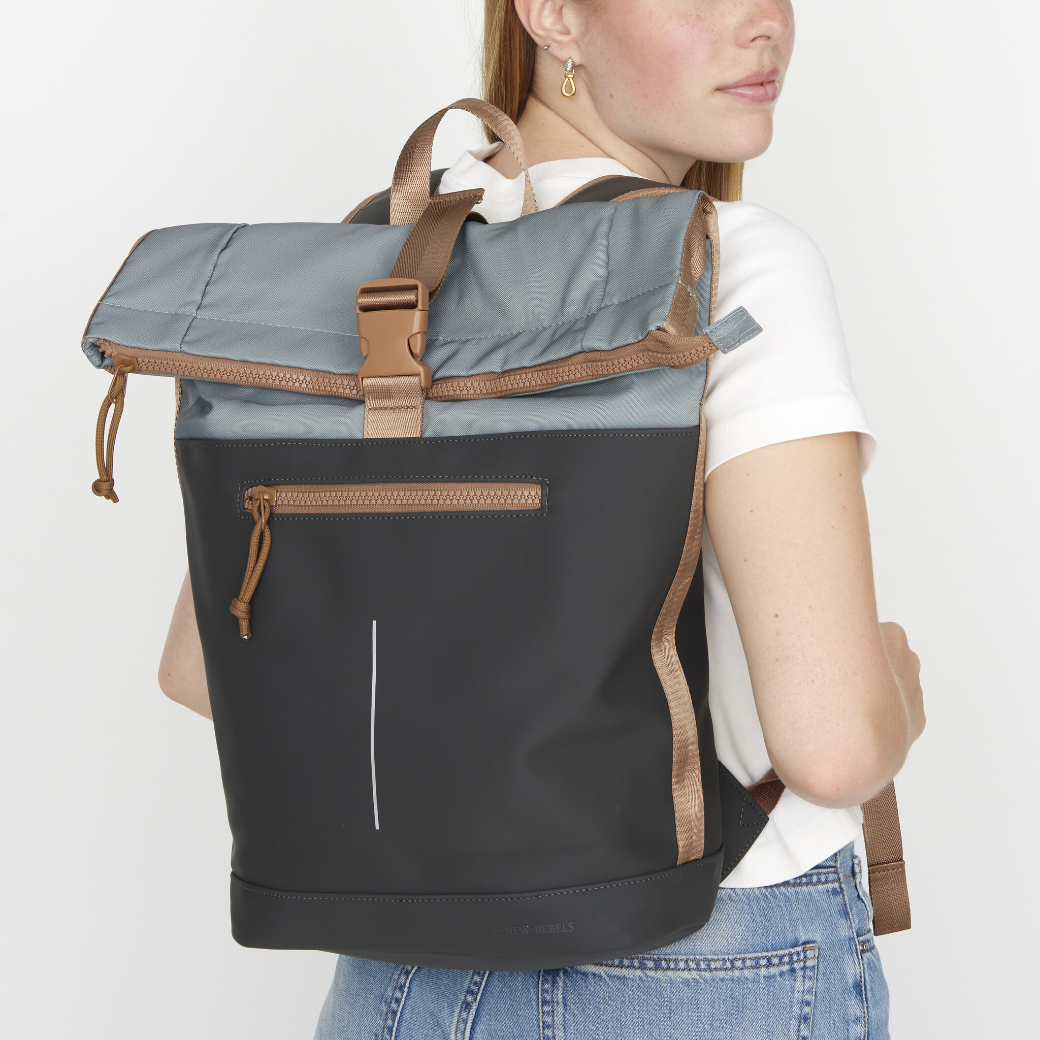 New Rebels - Rolltop Ferron New York, Anthrazit