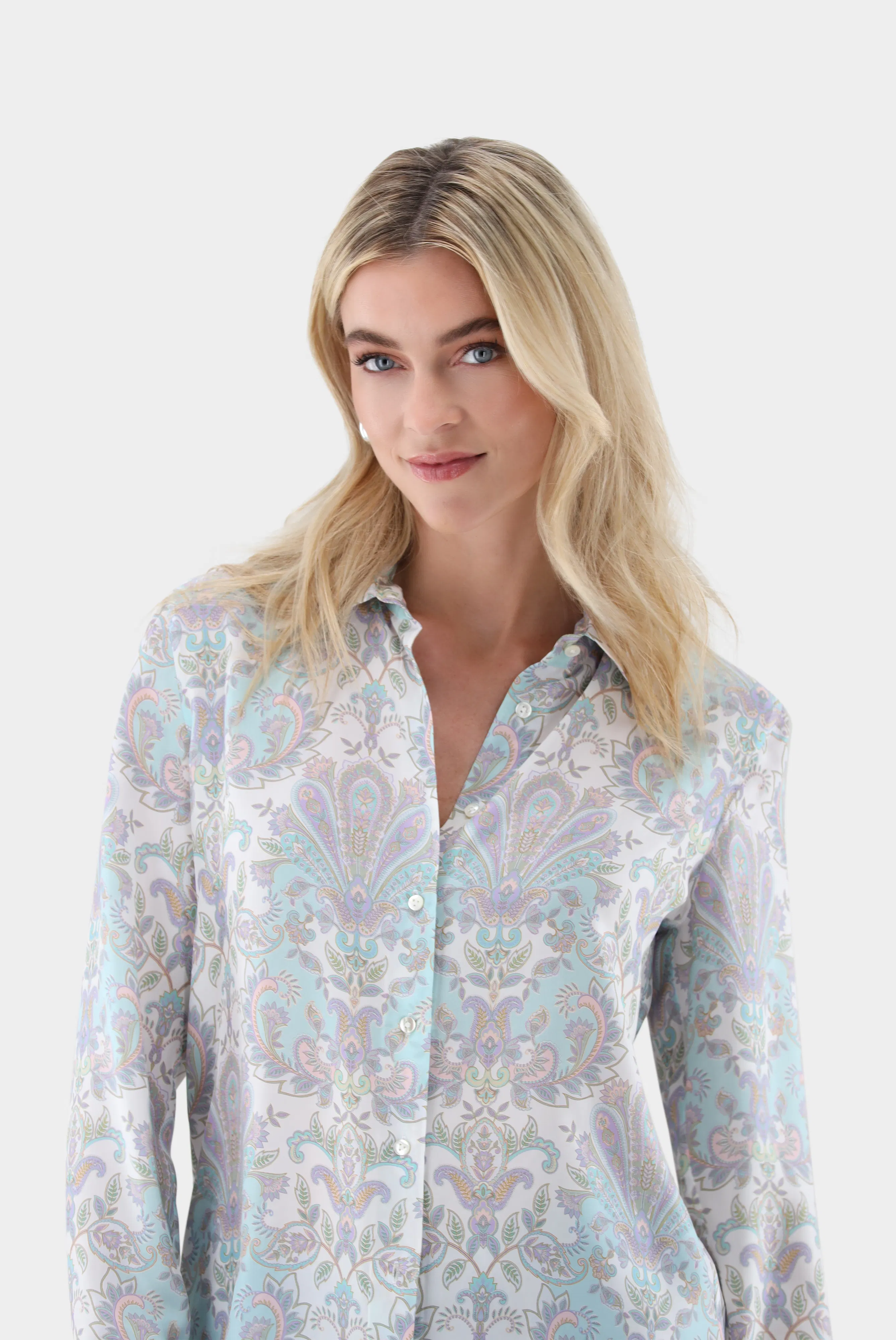 Van Laack - Hemdbluse Cellya, Creme