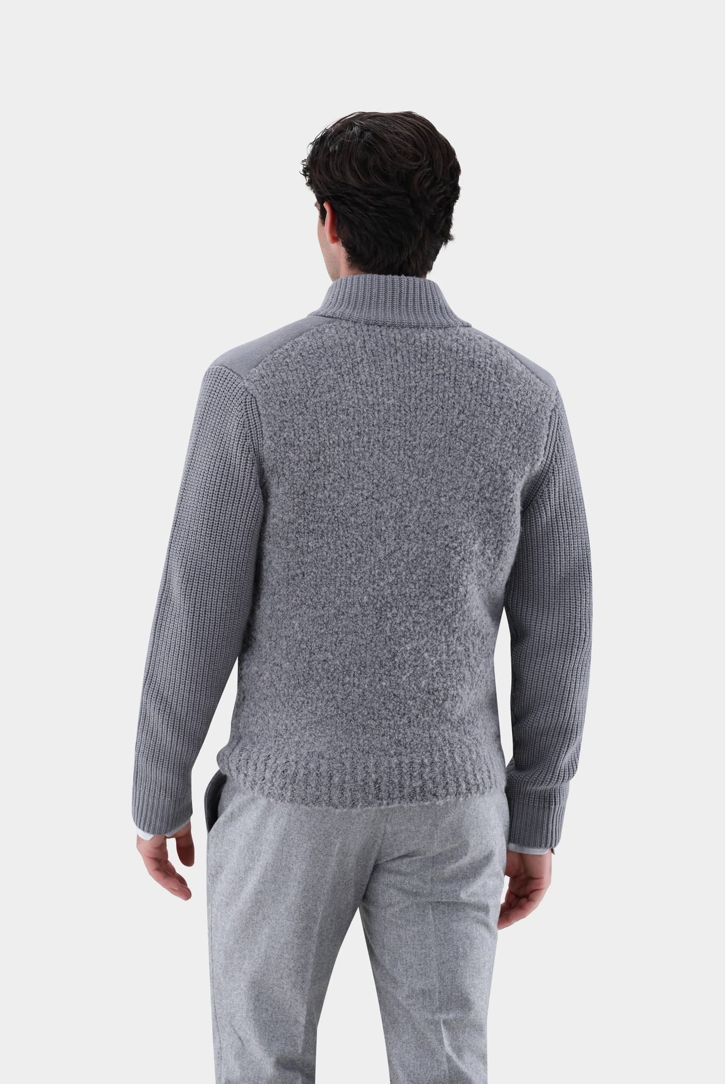 Van Laack - Strickjacke Sadal, Grau