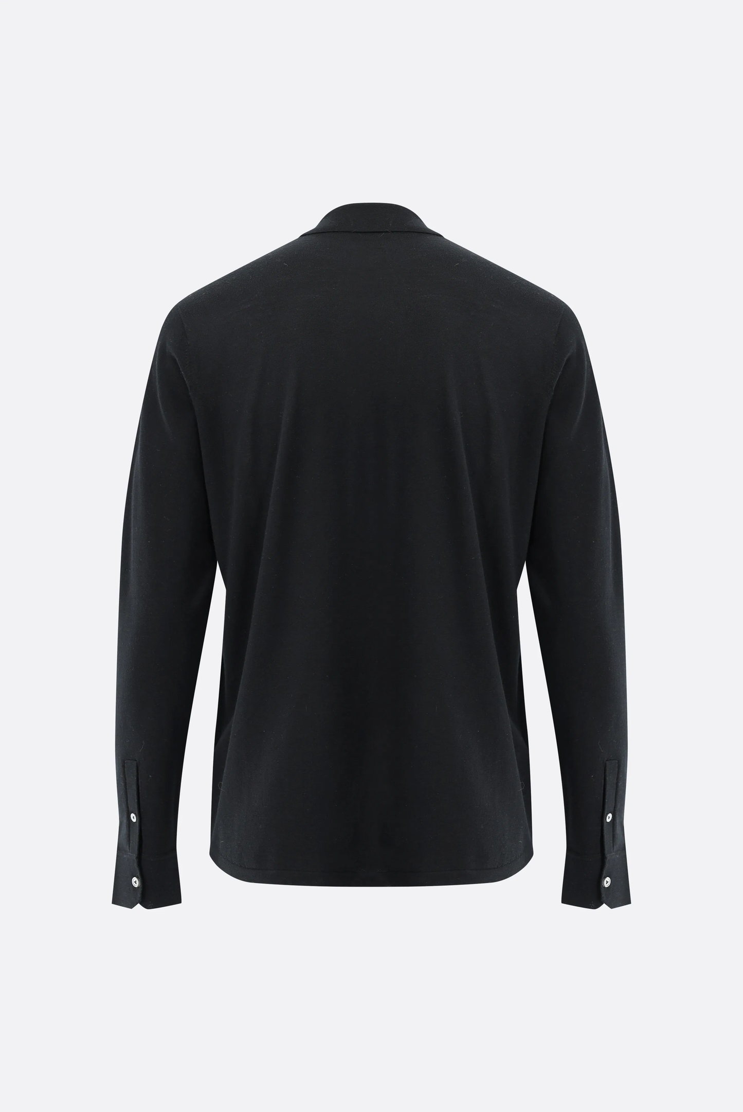 van Laack - Strick Hemd Safino, D-Blau