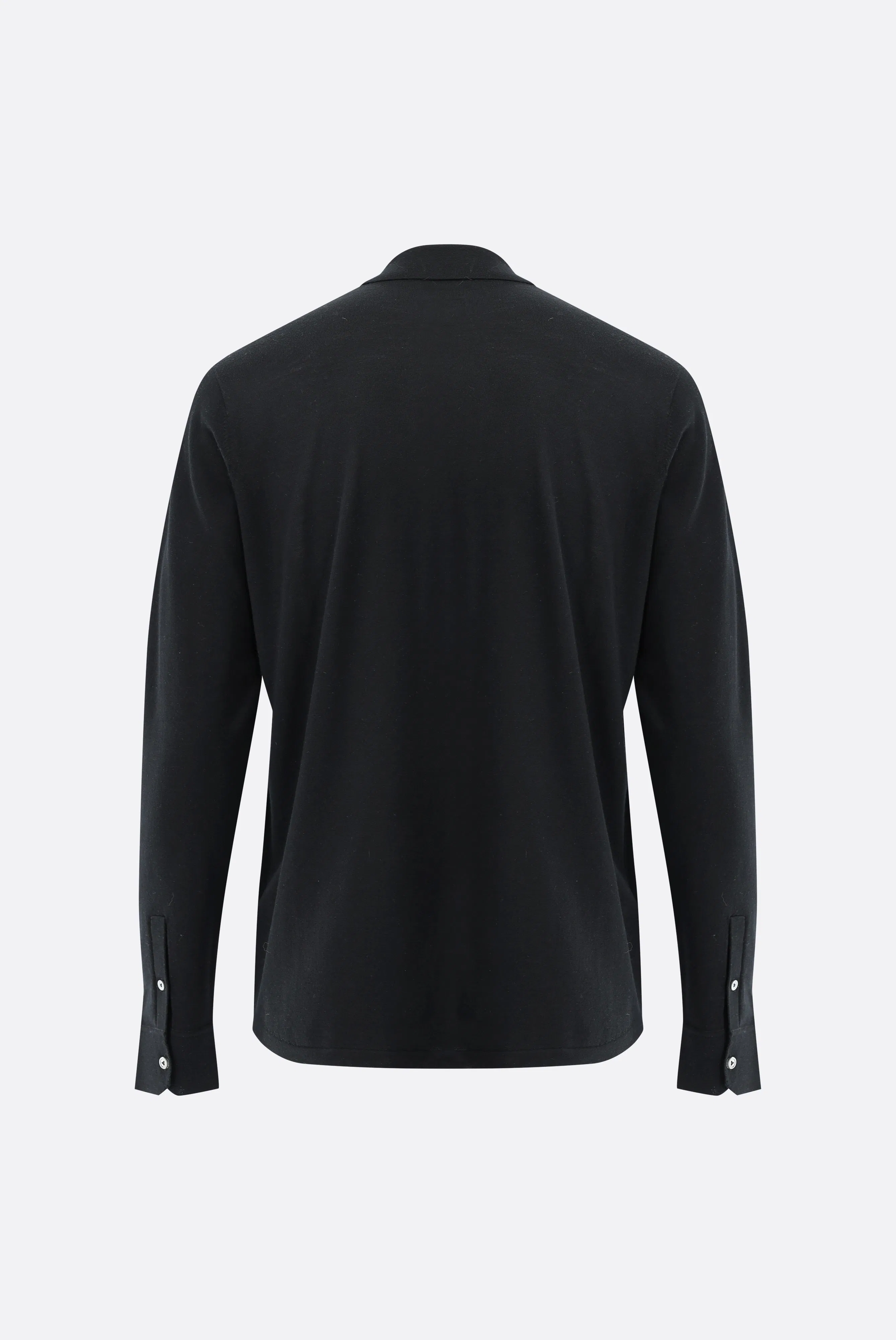 van Laack - Strick Hemd Safino, D-Blau