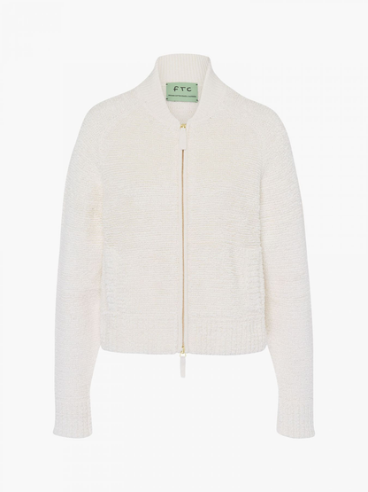 FTC - Strickjacke, Weiß