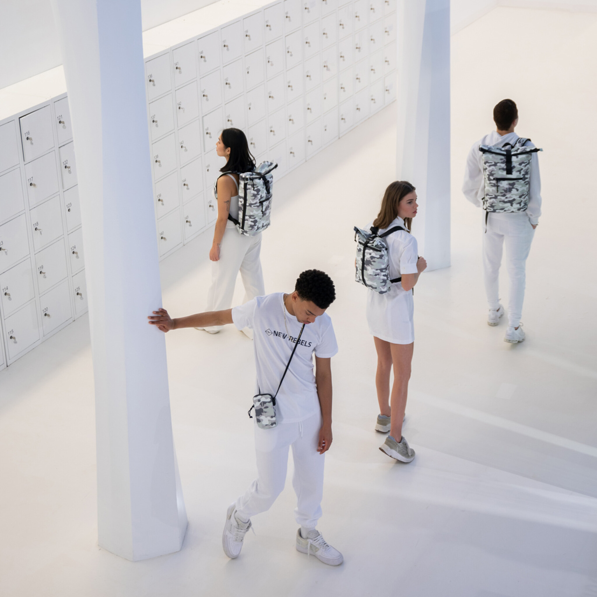 New Rebels - Rucksack Mart Los Angeles, Camouflage Mint