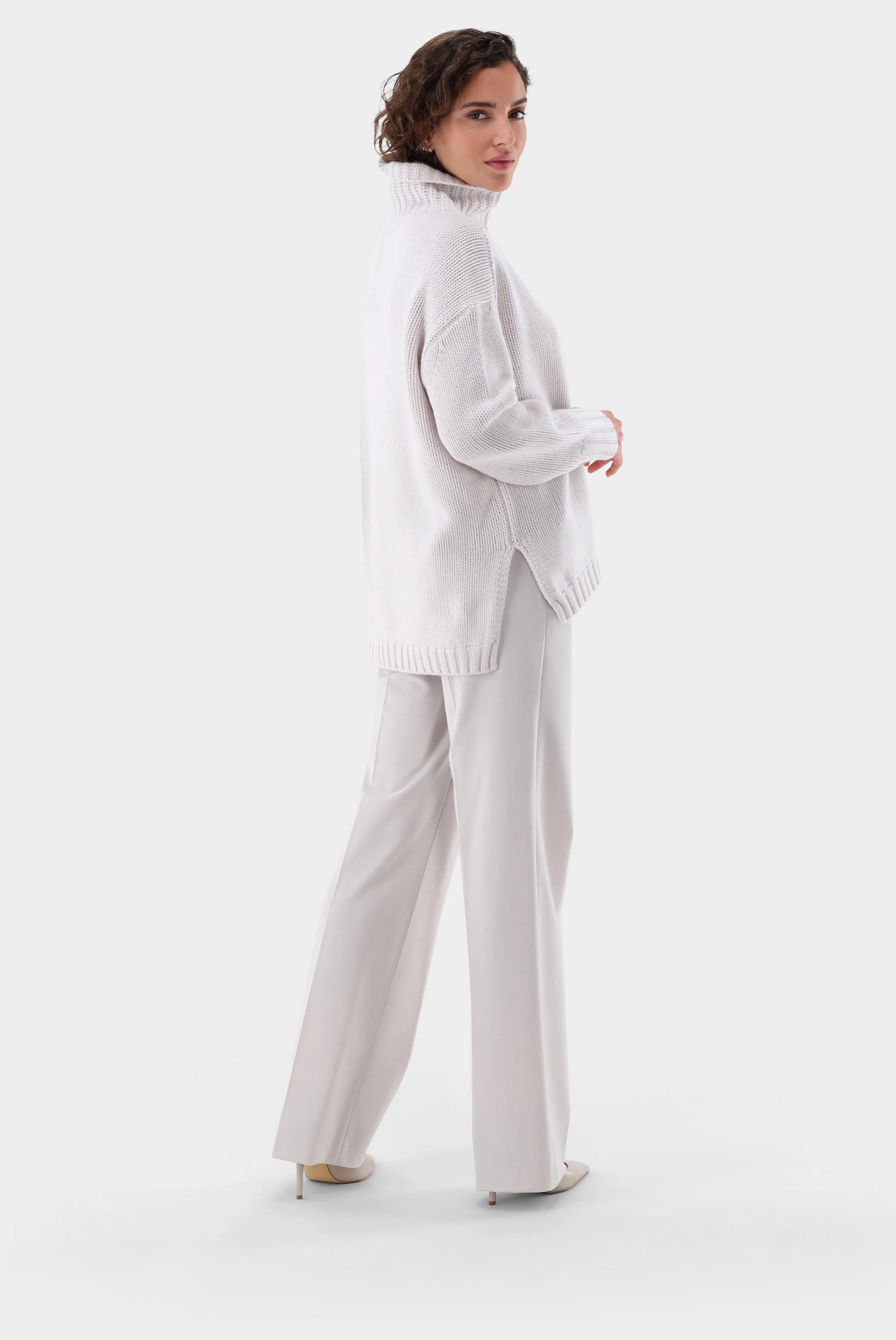 van Laack - Rollkragenpullover Selena,Beige