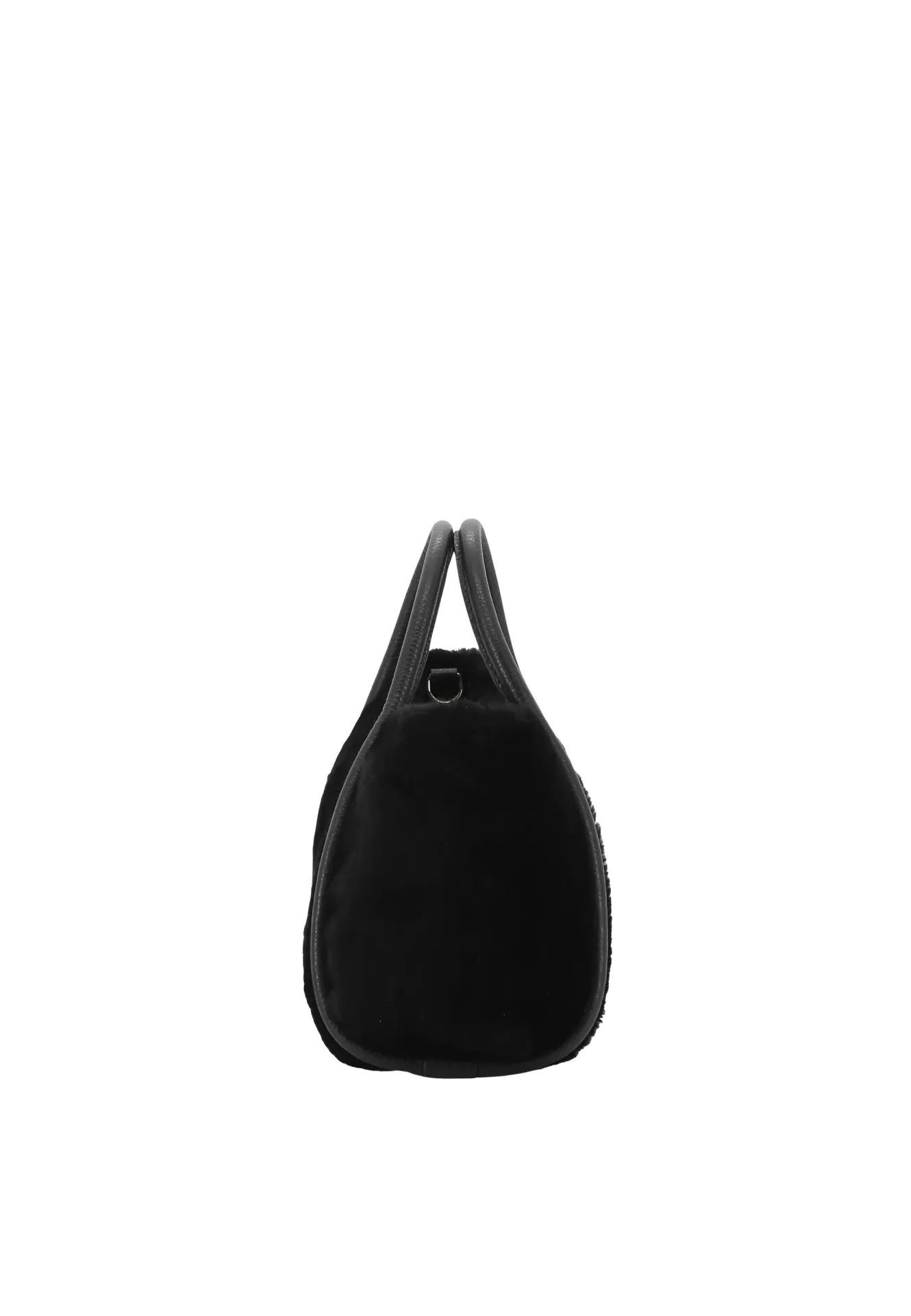 Abro - Shopper Willow Shearling, Schwarz-Gold