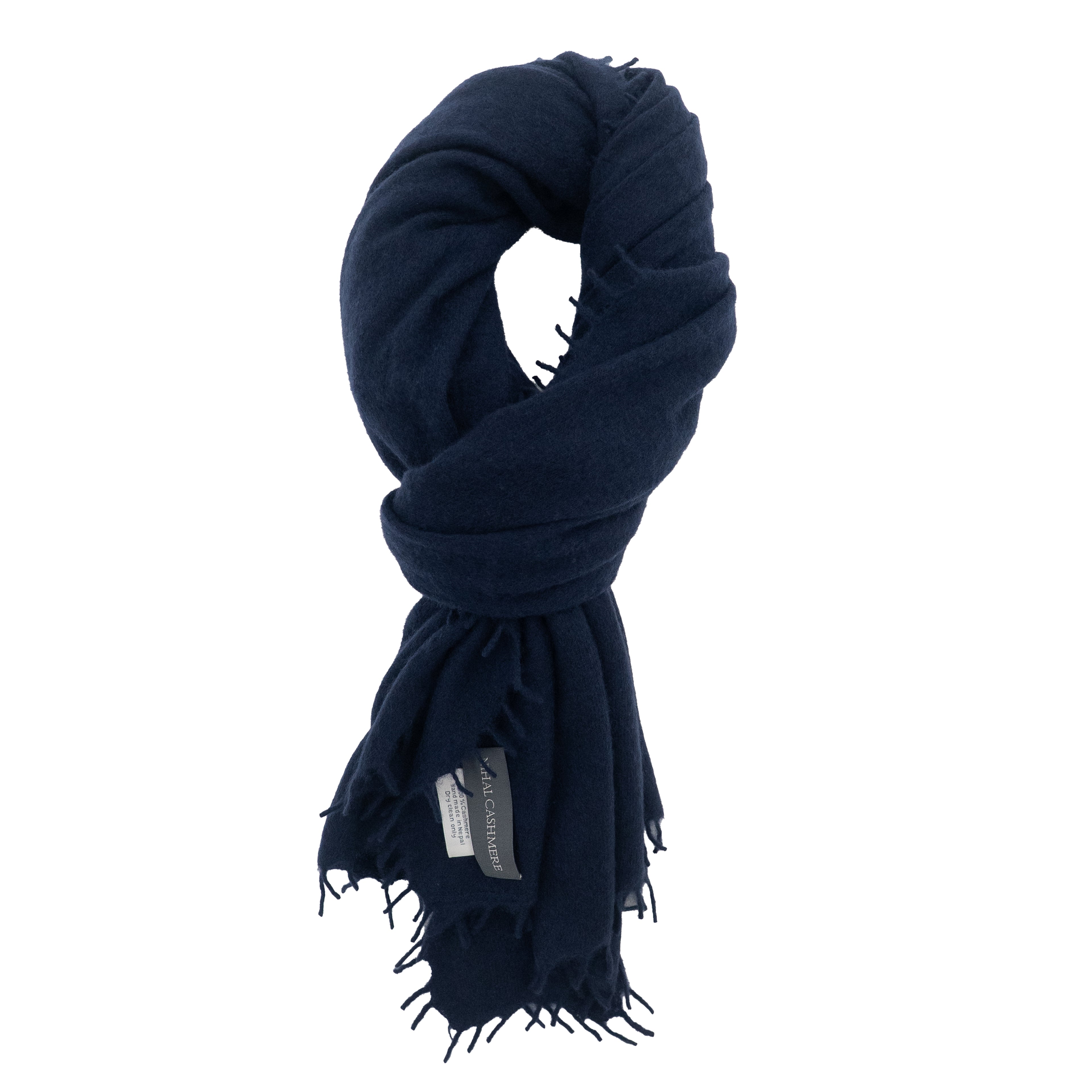 NIHAL CASHMERE - Kaschmirschal, Midnight Navy