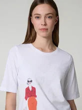 Margittes T-Shirt mit Fashionmotiv