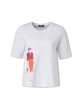 Margittes T-Shirt mit Fashionmotiv