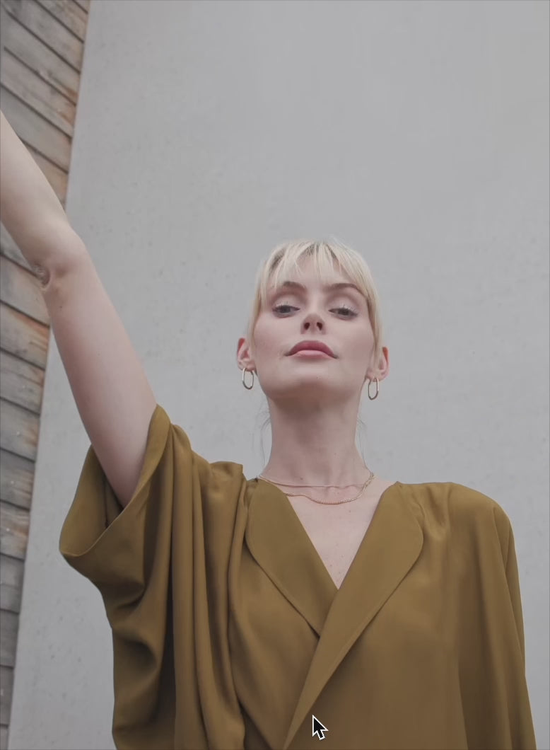 Shopper WILLOW Leder Agave caramel/cognac