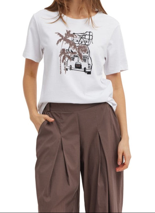 MARGITTES T-shirt z aplikacją